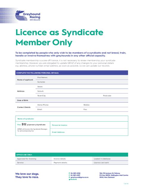 Lottery Syndicate Agreement and All Rules (Form/Template for .